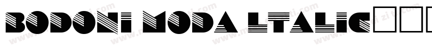 bodoni moda ltalic字体转换